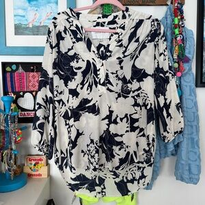 Amour Vert Silk Blouse